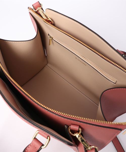 & chouette（アンドシュエット）の「新型2wayハンドバッグ（ハンドバッグ・レディース・ブラック/ネイビー/ブラウン/オフホワイト/ピンク/グリーン・FREE）」の12枚目の写真