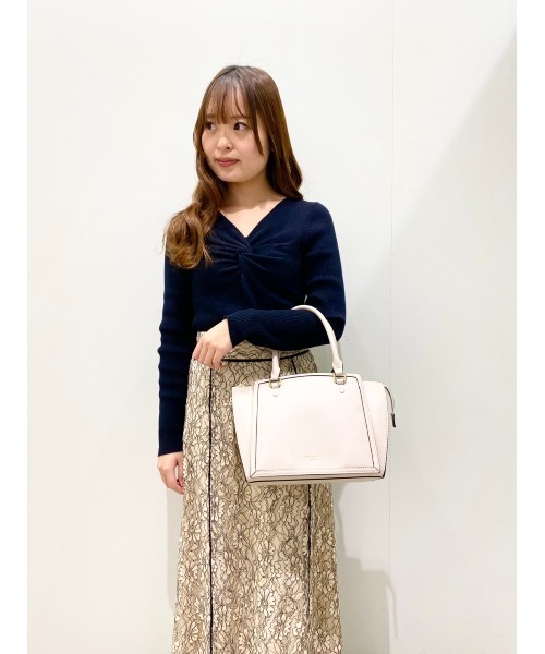 & chouette（アンドシュエット）の「新型2wayハンドバッグ（ハンドバッグ・レディース・ブラック/ネイビー/ブラウン/オフホワイト/ピンク/グリーン・FREE）」の16枚目の写真