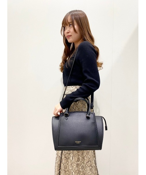 & chouette（アンドシュエット）の「新型2wayハンドバッグ（ハンドバッグ・レディース・ブラック/ネイビー/ブラウン/オフホワイト/ピンク/グリーン・FREE）」の17枚目の写真