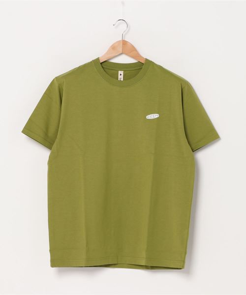 KEEN(キーン)の「KEEN C&B LOGO TEE / KEEN C&B ロゴTシャツ(Tシャツ/カットソー・メンズ・オリーブ・M/L/XL/S)」の1枚目の写真