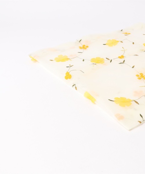 apres jour（アプレジュール）の「【apres jour×ARIAZ】シアーエコバッグ１（エコバッグ/サブバッグ・レディース・イエロー/ライトブルー/オフホワイト・FREE）」の6枚目の写真