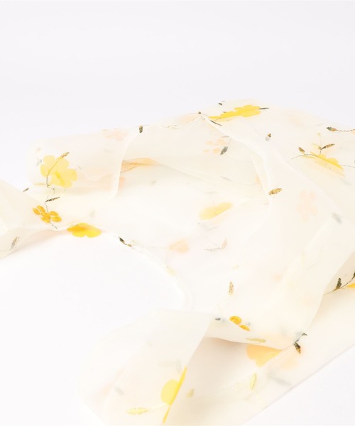 apres jour（アプレジュール）の「【apres jour×ARIAZ】シアーエコバッグ１（エコバッグ/サブバッグ・レディース・イエロー/ライトブルー/オフホワイト・FREE）」の7枚目の写真