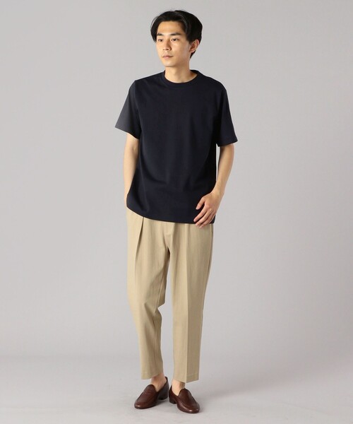 SHIPS(シップス)の「SHIPS: 抗菌・防臭 NANO-FINE(R) コットン クルーネック Tシャツ(Tシャツ/カットソー・メンズ・ホワイト/ブラック/グレー/ダークグレー/オリーブ/ピンク/ライトブルー/ネイビー/ライトグレー/チャコールグレー・S/M/L/XL)」の12枚目の写真