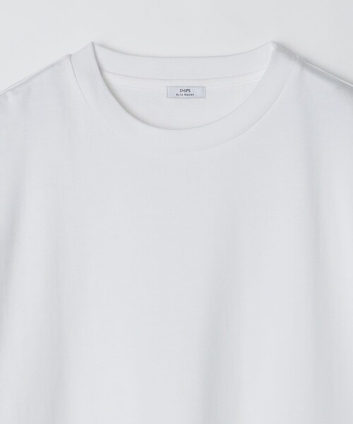 SHIPS(シップス)の「SHIPS: 抗菌・防臭 NANO-FINE(R) コットン クルーネック Tシャツ(Tシャツ/カットソー・メンズ・ホワイト/ブラック/グレー/ダークグレー/オリーブ/ピンク/ライトブルー/ネイビー/ライトグレー/チャコールグレー・S/M/L/XL)」の18枚目の写真