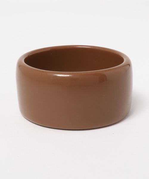 mystic（ミスティック）の「太クリアバングル（バングル/リストバンド・レディース・ブラウン/クリア・ONE SIZE）」の3枚目の写真