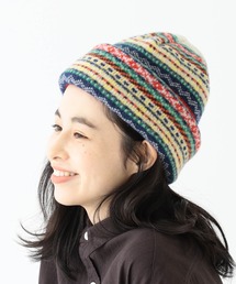 BEAMS BOY | ROBERT MACKIE × BEAMS BOY / フェアアイル ワッチキャップ(ニットキャップ/ビーニー)