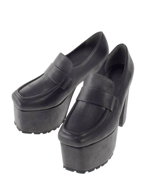 GYDA（ジェイダ）の「タンクソールチャンキーローファー（ローファー・レディース・ブラック・MEDIUM/LARGE/SMALL）」の8枚目の写真