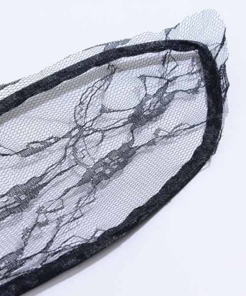 ハロウィン レースうさ耳カチューシャ