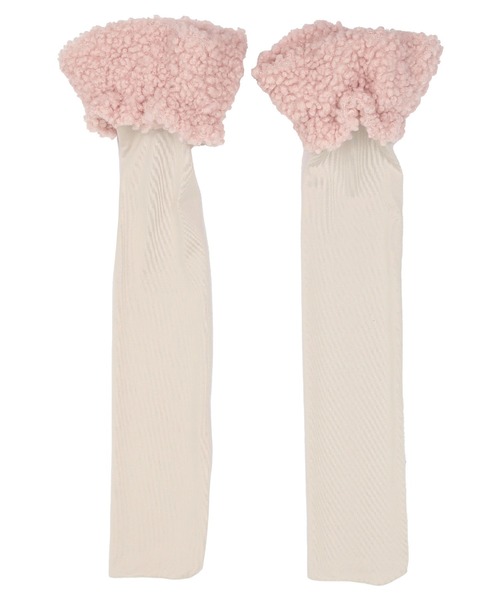 Tika（ティカ）の「コスプレ セクシー アニマル かわいい もこもこ うさぎ ノースリーブ ショートパンツ セットアップ 5点セット（コスチューム/パーティーグッズ・レディース・ベージュ・L/M）」の9枚目の写真