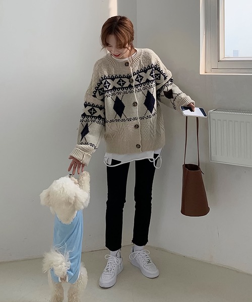 doll服’25　no119　32センチドール　セーター　カーディガン　ニット 853b80a5a1e78f96b494d3194bbf49