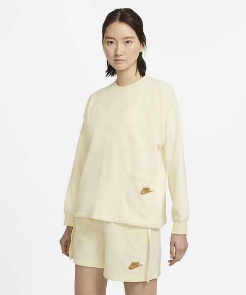 セール ナイキ スポーツウェア ウィメンズクルー スウェット トレーナー フリース Nike スウェット Nike ナイキ のファッション通販 Zozotown