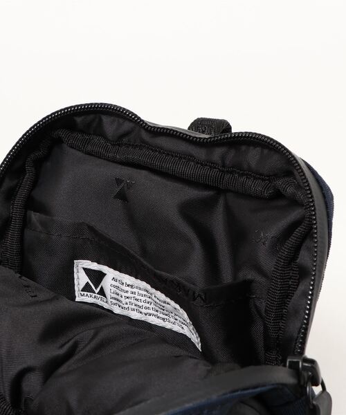 MAKAVELIC（マキャベリック）の「【62】【it】【MAKAVELIC】TRUCKS CROSS-TIE POUCH BAG（ショルダーバッグ・メンズ・ネイビー/オレンジ・FREE）」の5枚目の写真