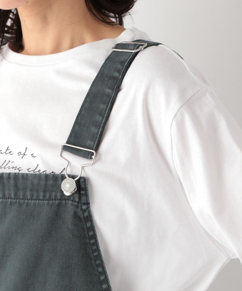 LEPSIM（レプシィム）の「ツイルジャンパースカート　934800（ジャンパースカート・レディース・ベージュ/グレー・MEDIUM/LARGE）」の3枚目の写真