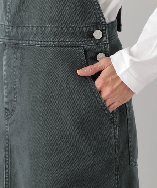 LEPSIM（レプシィム）の「ツイルジャンパースカート　934800（ジャンパースカート・レディース・ベージュ/グレー・MEDIUM/LARGE）」の15枚目の写真