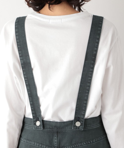 LEPSIM（レプシィム）の「ツイルジャンパースカート　934800（ジャンパースカート・レディース・ベージュ/グレー・MEDIUM/LARGE）」の18枚目の写真