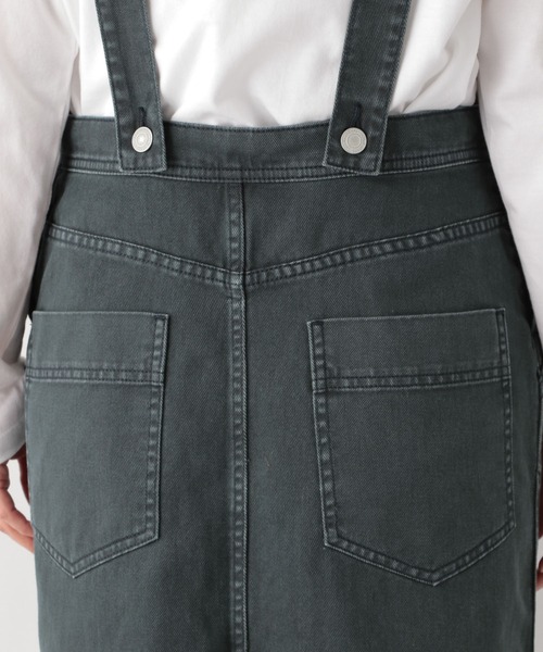 LEPSIM（レプシィム）の「ツイルジャンパースカート　934800（ジャンパースカート・レディース・ベージュ/グレー・MEDIUM/LARGE）」の14枚目の写真