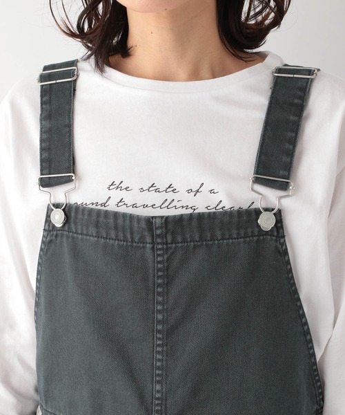 LEPSIM（レプシィム）の「ツイルジャンパースカート　934800（ジャンパースカート・レディース・ベージュ/グレー・MEDIUM/LARGE）」の11枚目の写真