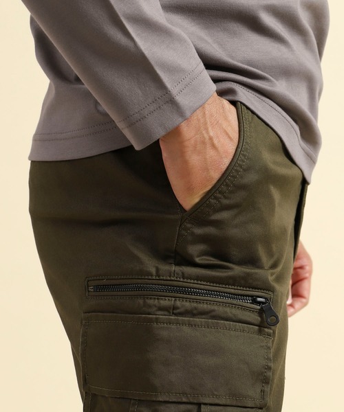 TETE HOMME(テットオム)の「カーゴパンツ(カーゴパンツ・メンズ・ブラック/カーキ・LARGE/MEDIUM/X-LARGE)」の8枚目の写真
