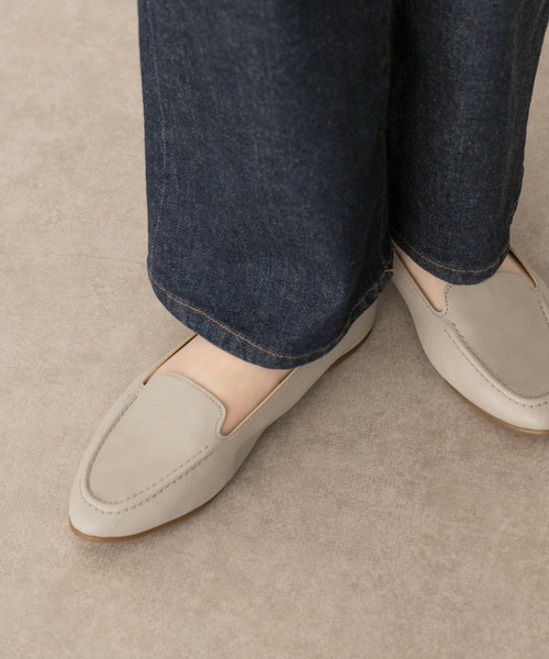 RODE SKO(ロデスコ)の「『MADE IN JAPAN』ELKE やわらかスリッポン(スリッポン・レディース・グリーン系その他/ベージュ系その他/アイボリー/ブラック/オフホワイト/ライトグレー/ブラウン・36/38/37)」の5枚目の写真