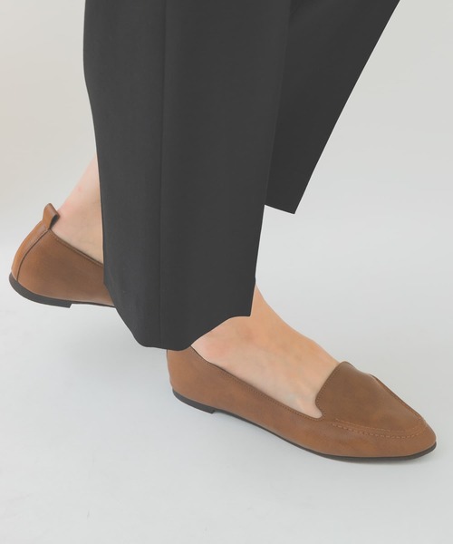 RODE SKO(ロデスコ)の「『MADE IN JAPAN』ELKE やわらかスリッポン(スリッポン・レディース・グリーン系その他/ベージュ系その他/アイボリー/ブラック/オフホワイト/ライトグレー/ブラウン・36/38/37)」の9枚目の写真