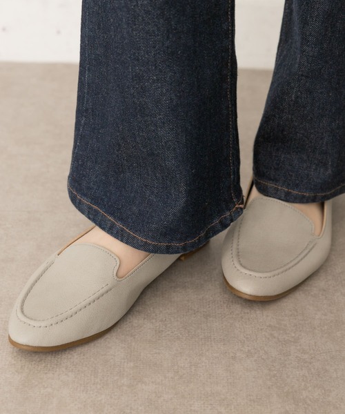 RODE SKO(ロデスコ)の「『MADE IN JAPAN』ELKE やわらかスリッポン(スリッポン・レディース・グリーン系その他/ベージュ系その他/アイボリー/ブラック/オフホワイト/ライトグレー/ブラウン・36/38/37)」の18枚目の写真