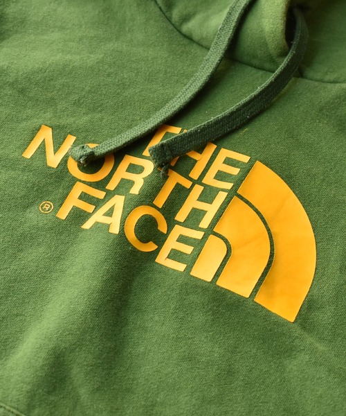 THE NORTH FACE(ザノースフェイス)の「【ヴィンテージ古着】THE NORTH FACE/ザ ノースフェイス ロゴ プルオーバーパーカー(パーカー・メンズ・グリーン・LARGE)」の5枚目の写真