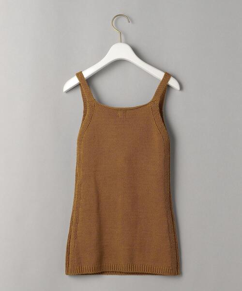 HAKUJI ボーダータンクトップ HAKUJI ハクジ Twist cotton bra tank ツイスト コットン ブラ