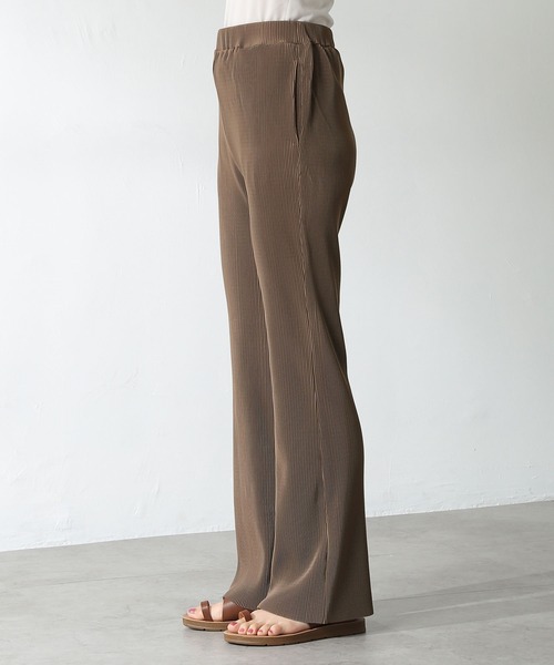 Honeys(ハニーズ)の「プリーツパンツ(その他パンツ・レディース・ベージュ/オレンジ/ブルー系その他/モカ/ブラック・L/LL/S/M)」の6枚目の写真