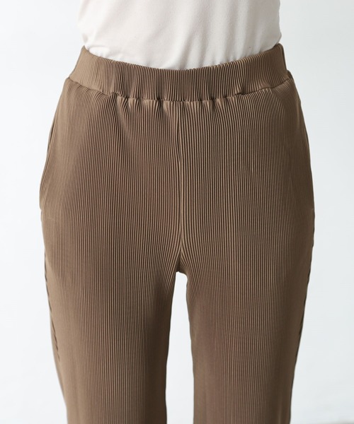 Honeys(ハニーズ)の「プリーツパンツ(その他パンツ・レディース・ベージュ/オレンジ/ブルー系その他/モカ/ブラック・L/LL/S/M)」の13枚目の写真