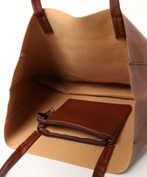 yuue' ( wear )(ユーイ)の「ビッグトートバッグ(トートバッグ・レディース・ホワイト/ブラック/ブラウン/イエロー・FREE)」の17枚目の写真