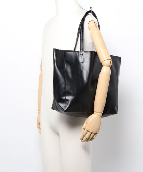 yuue' ( wear )(ユーイ)の「ビッグトートバッグ(トートバッグ・レディース・ホワイト/ブラック/ブラウン/イエロー・FREE)」の20枚目の写真