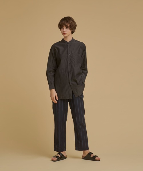 unify（ユニファイ）の「UNIFY　Cupro Linen Easy Pants（その他パンツ・レディース・ブルー系その他/ブラック・ONE）」の7枚目の写真