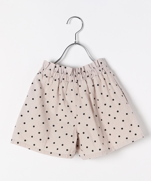 GLOBAL WORK（グローバルワーク）の「【キッズ】ソフトタッチ綿麻キュロット/930635（その他パンツ・キッズ・ベージュ/ブラック/ホワイト/イエロー・100cm/110cm/140cm/150cm/160cm/130cm/120cm）」の5枚目の写真