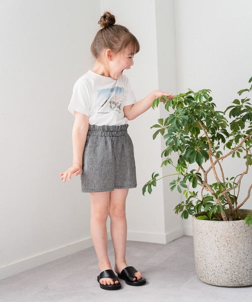 GLOBAL WORK（グローバルワーク）の「【キッズ】ソフトタッチ綿麻キュロット/930635（その他パンツ・キッズ・ベージュ/ブラック/ホワイト/イエロー・100cm/110cm/140cm/150cm/160cm/130cm/120cm）」の11枚目の写真