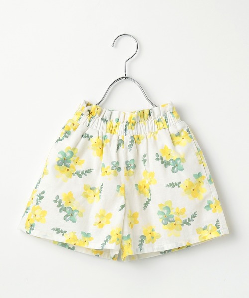 GLOBAL WORK（グローバルワーク）の「【キッズ】ソフトタッチ綿麻キュロット/930635（その他パンツ・キッズ・ベージュ/ブラック/ホワイト/イエロー・100cm/110cm/140cm/150cm/160cm/130cm/120cm）」の20枚目の写真