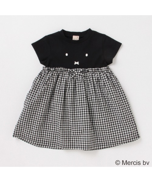 petit main（プティマイン）の「【miffy】ドッキングワンピース（ワンピース・キッズ・ブラック/ラベンダー・80ｃｍ/90cm/110cm/100cm/120cm/130cm）」の11枚目の写真