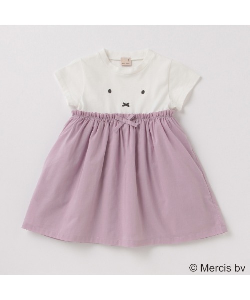 petit main（プティマイン）の「【miffy】ドッキングワンピース（ワンピース・キッズ・ブラック/ラベンダー・80ｃｍ/90cm/110cm/100cm/120cm/130cm）」の13枚目の写真