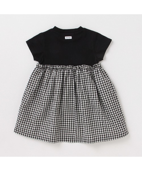 petit main（プティマイン）の「【miffy】ドッキングワンピース（ワンピース・キッズ・ブラック/ラベンダー・80ｃｍ/90cm/110cm/100cm/120cm/130cm）」の5枚目の写真