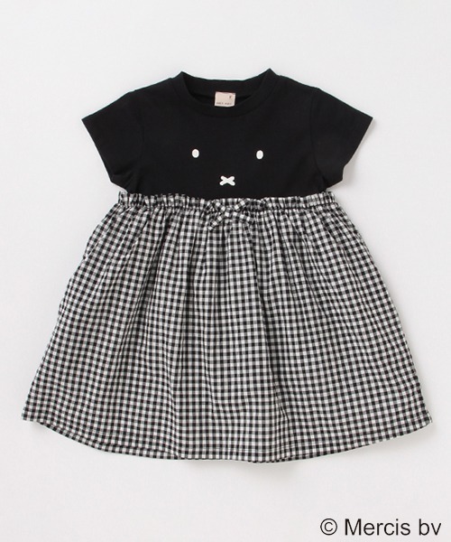 petit main（プティマイン）の「【miffy】ドッキングワンピース（ワンピース・キッズ・ブラック/ラベンダー・80ｃｍ/90cm/110cm/100cm/120cm/130cm）」の15枚目の写真