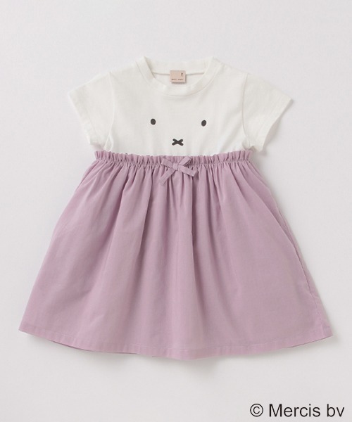 petit main（プティマイン）の「【miffy】ドッキングワンピース（ワンピース・キッズ・ブラック/ラベンダー・80ｃｍ/90cm/110cm/100cm/120cm/130cm）」の17枚目の写真