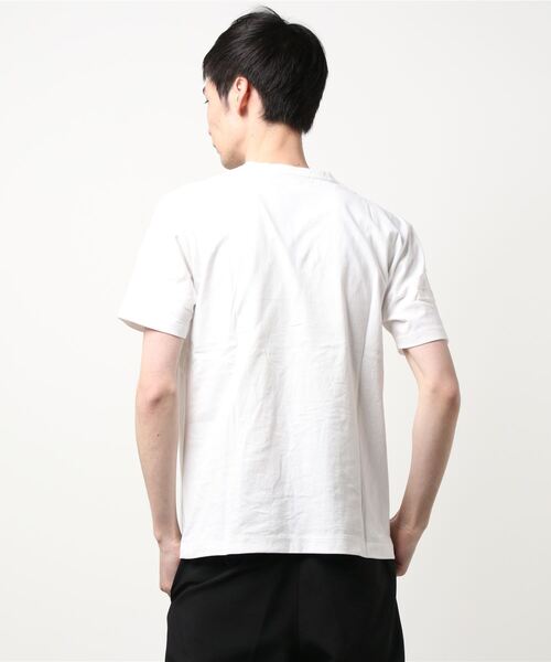 HIDEAWAYS NICOLE(ハイダウェイニコル)の「フェザープリントTシャツ(Tシャツ/カットソー・メンズ・ブラック/その他1/ホワイト/ラベンダー・X-LARGE/LARGE/MEDIUM)」の12枚目の写真