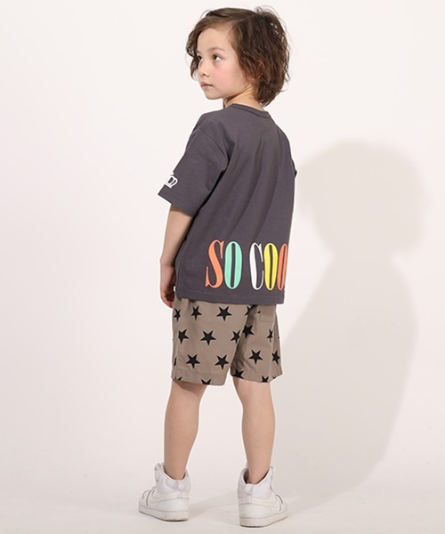 BABYDOLL(ベビードール)の「速乾ベビドハーフパンツ 総柄 5039K(その他パンツ・キッズ・カーキ/マスタード/キャメル/バイオレット/ネイビー/モスグリーン/ターコイズブルー/ピンク/ブラック/パープル/サンドグレー・90cm/100cm/110cm/120cm/130cm/150cm/140cm)」の16枚目の写真