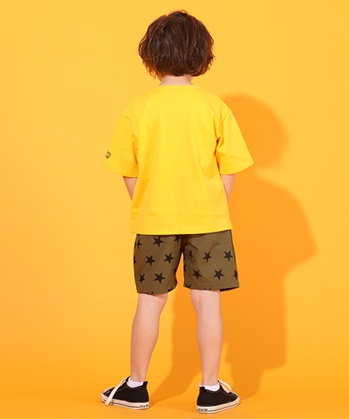 BABYDOLL(ベビードール)の「速乾ベビドハーフパンツ 総柄 5039K(その他パンツ・キッズ・カーキ/マスタード/キャメル/バイオレット/ネイビー/モスグリーン/ターコイズブルー/ピンク/ブラック/パープル/サンドグレー・90cm/100cm/110cm/120cm/130cm/150cm/140cm)」の15枚目の写真