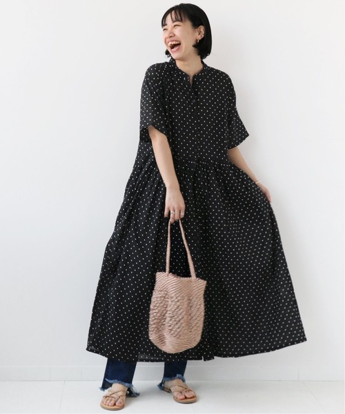 Soil ソイル Banded Collar Dress シャツワンピース シャツワンピース Soil ソイル のファッション通販 Zozotown