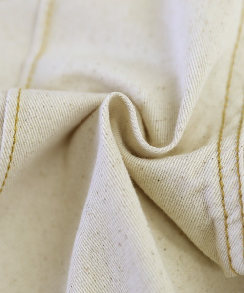 select MOCA（セレクトモカ）の「2021 SS センターラインピンタックカットオフデニムパンツ（デニムパンツ・レディース・ブラック/インディゴブルー/アイボリー・SMALL/MEDIUM/LARGE）」の20枚目の写真