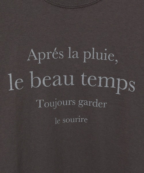 ADAM ET ROPE'（アダムエロペ）の「【WEB限定】ADAM ET ROPE'×GOOD ROCK SPEED 別注ロゴTシャツ（Tシャツ/カットソー・レディース・チャコールグレー/ホワイト/ブラック・FREE）」の15枚目の写真