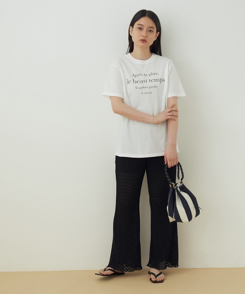 セール】【WEB限定】ADAM ET ROPE'×GOOD ROCK SPEED 別注ロゴTシャツ