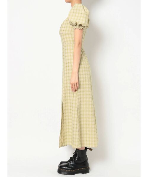 jouetie（ジュエティ）の「スリットロングワンピース（ワンピース・レディース・ブラック/アイボリー・MEDIUM/SMALL）」の13枚目の写真