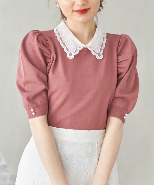 tocco closet（トッコ クローゼット）の「取り外し可能な刺繍