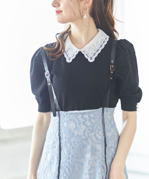 tocco closet（トッコ クローゼット）の「取り外し可能な刺繍